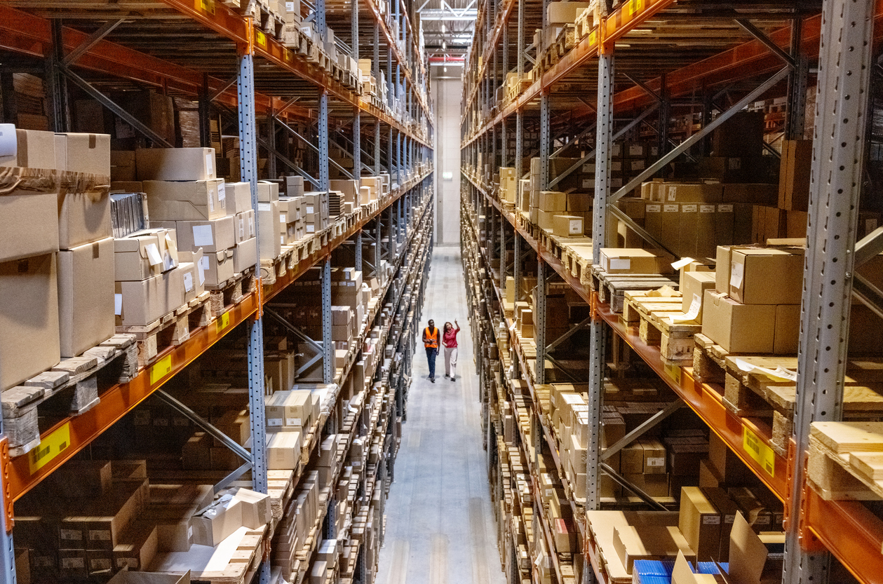 Interior of a Warehouse