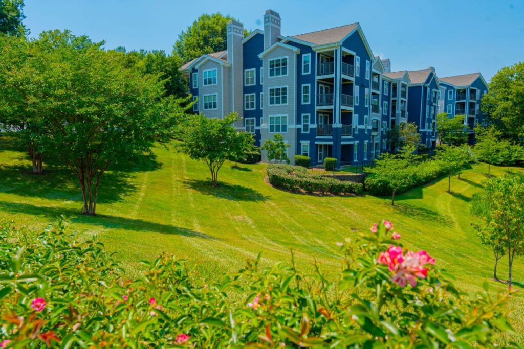 Apartment Building Landscaping